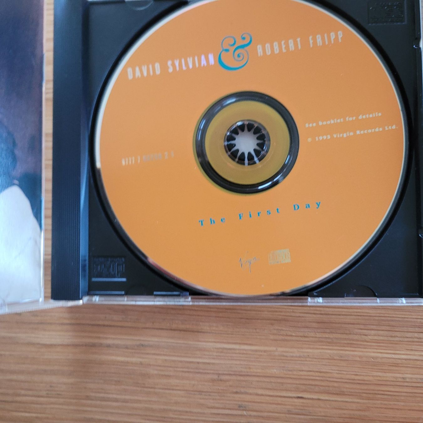 CD: CD David Sylvain & Robert Fripp The First Day – Usato da Biel/Bienne venduto da Destockweb 1
