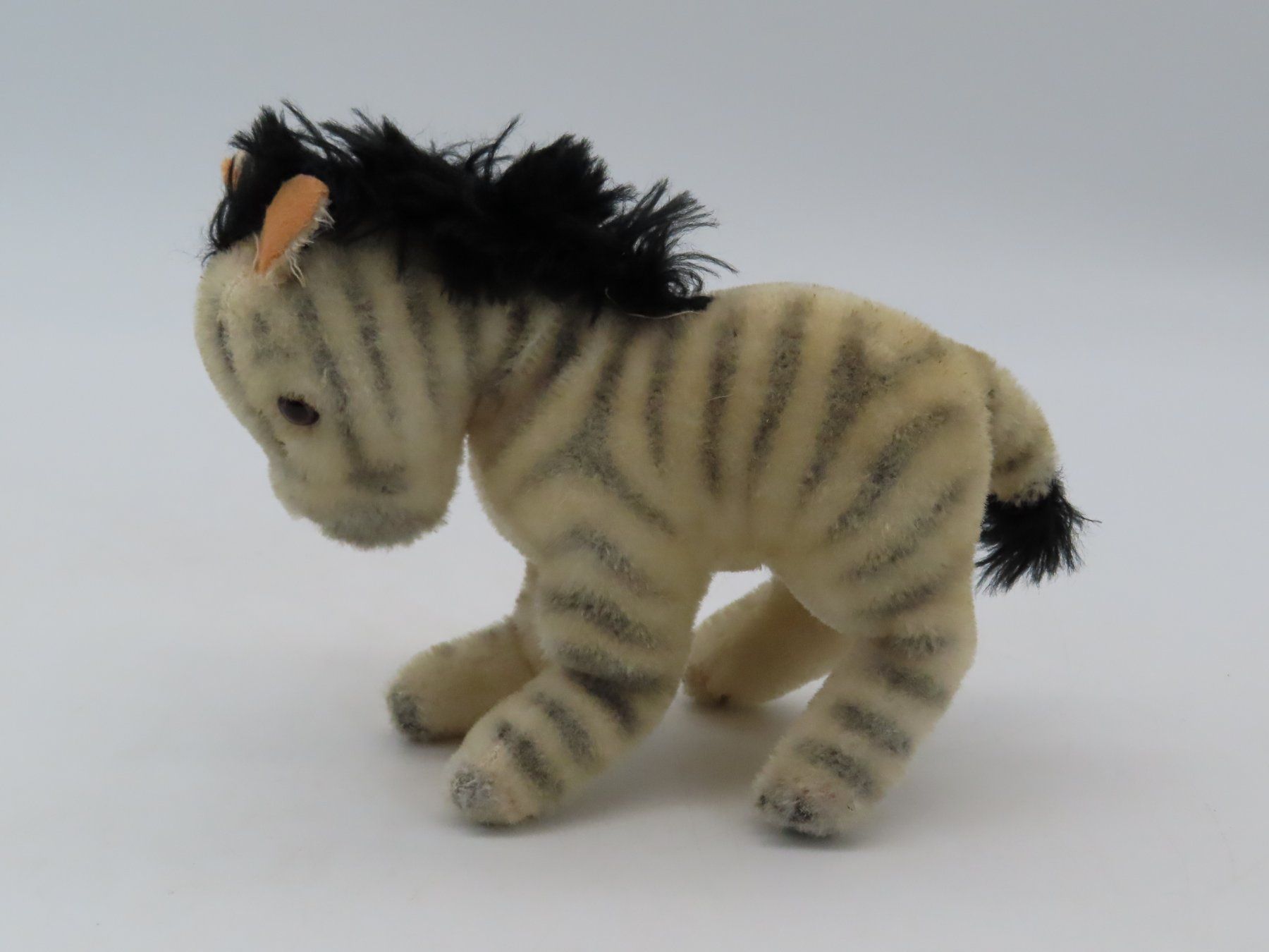 Giocattoli: Vintage Zebra Stofftier – Usato da Reinach BL venduto da WBZ-Flohmarkt 3