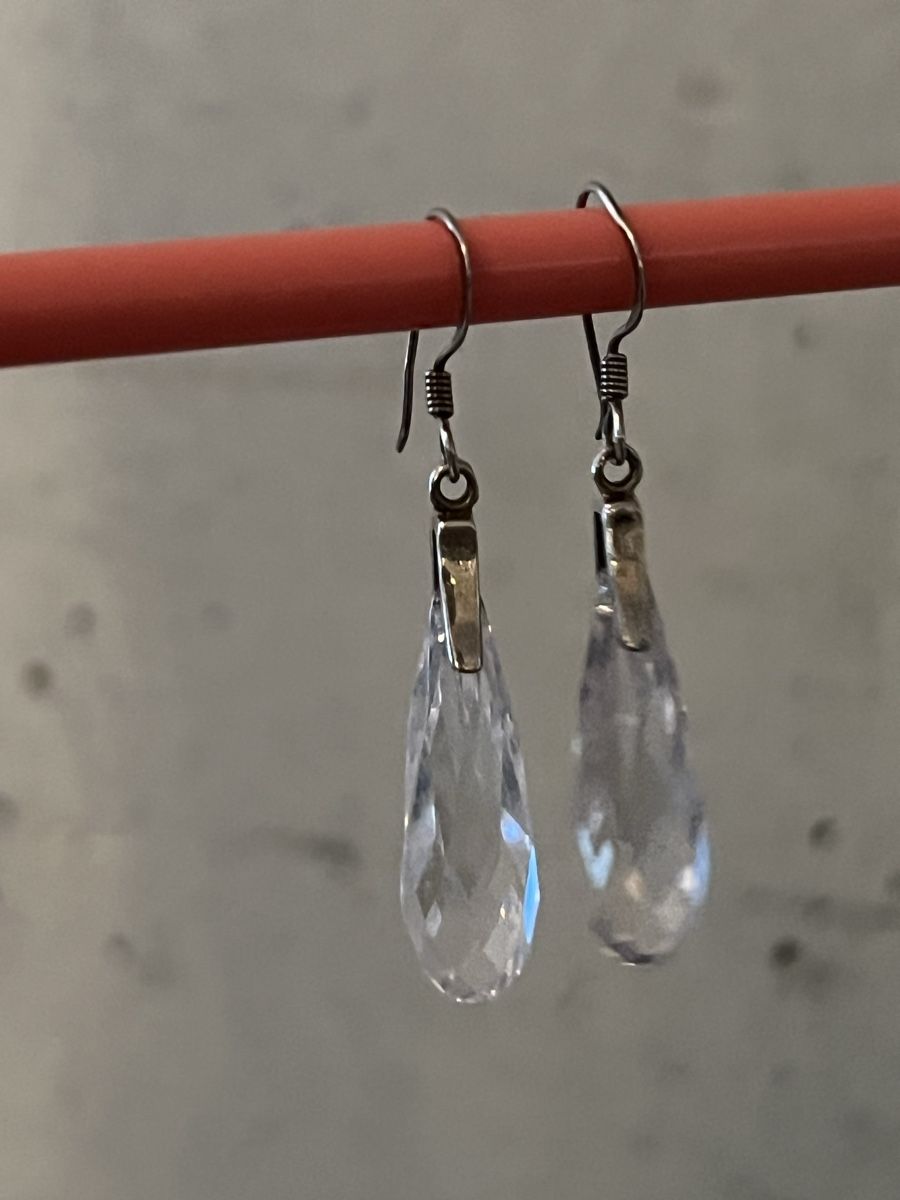 Ohrringe & -stecker: Bergkristall Silber Ohrhringe – Gebraucht aus Wabern von La-Vitrine 4