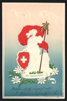 Schweiz, A Toi, Patrie!, Helvetia mit Wa