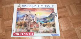 Hochwertiges Puzzle Schloss Neuschwanstein, 2000 Teile