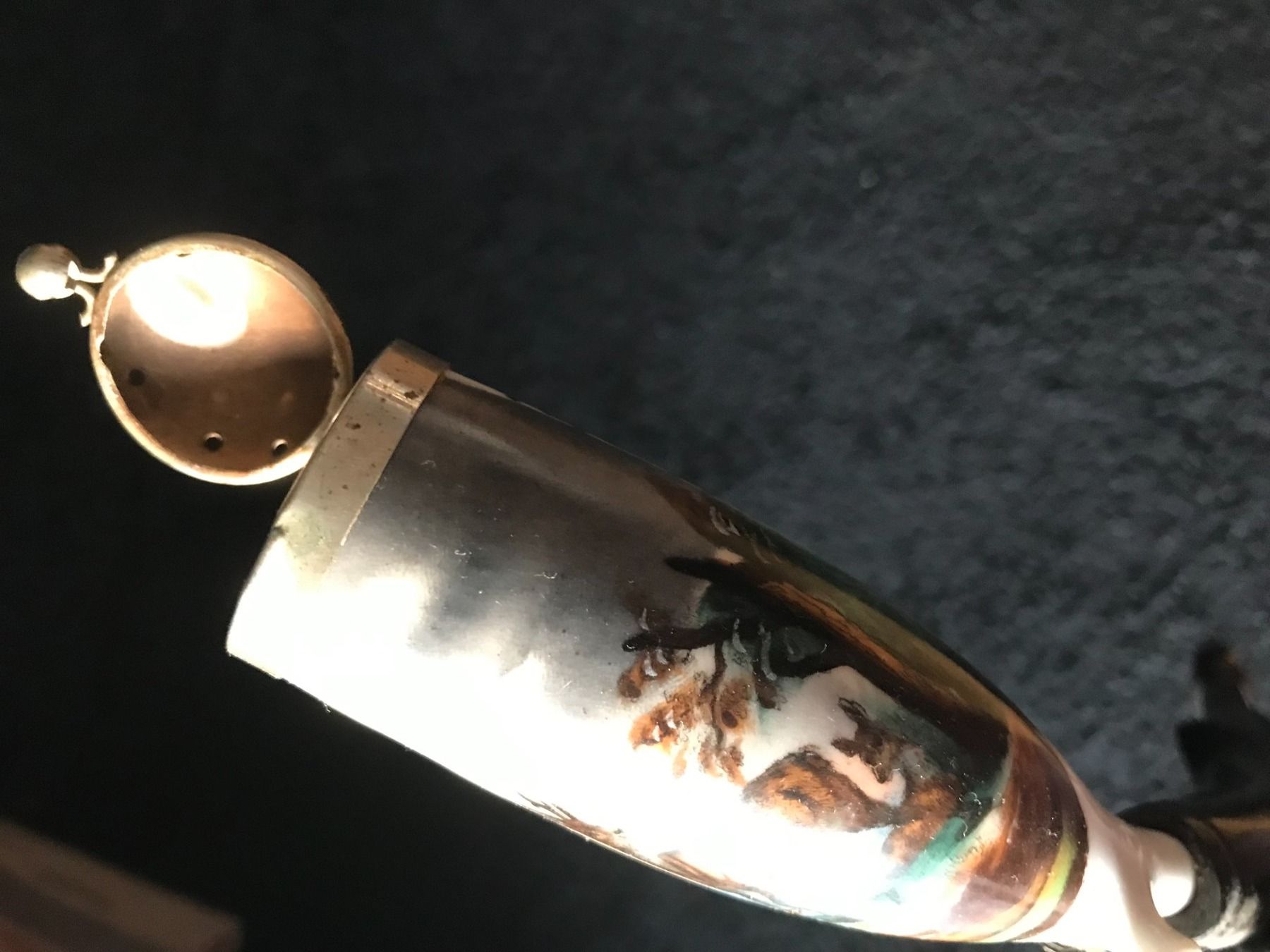 Pipe & Accessori: Antike alte Pfeife mit bemaltem Reh – Usato da Luzern venduto da Turmliebe 4