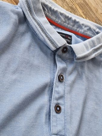 Herren Poloshirt  Grösse L blau Top Zustand