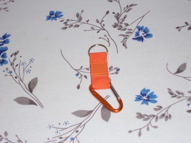 Schlüsselanhänger & - bänder: Schlüsselanhänger Karabiner orange – Neu (gemäss Beschreibung) aus Möhlin von Dominik69 1