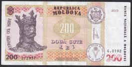 Moldau 200 Lei 2015