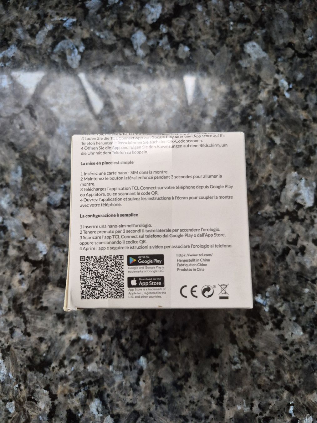 Smartwatch: TCL Movetime FamilyWatch 2 – Nuovo e nell'imballaggio originale da Teufenthal AG venduto da ChT. 3