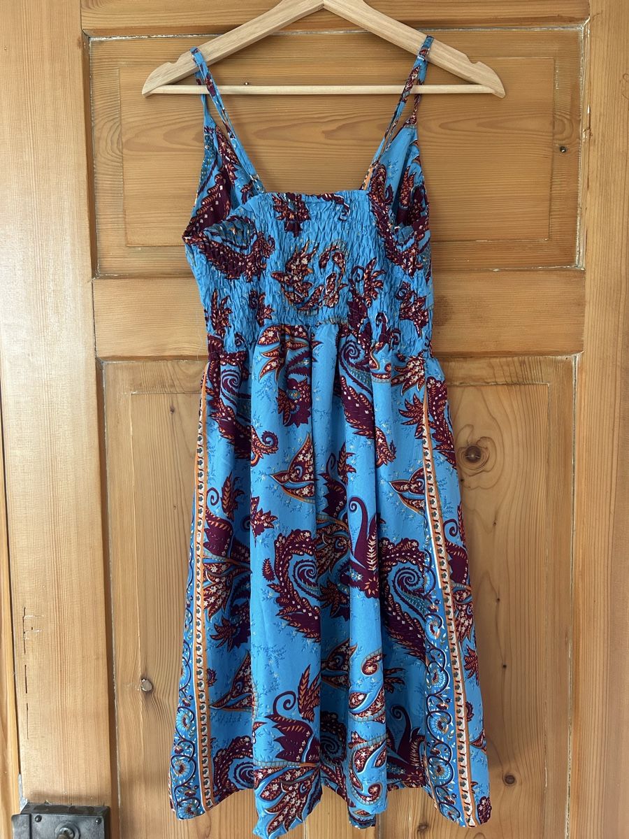 Vestiti: Sommerkleid, Gr. S, Himmelblau mit Muster – Usato da Frauenfeld venduto da jae_vs6j 2
