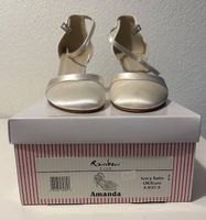 Rainbow Club Amanda Brautschuhe Pumps Satin Ivory / Creme 