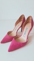 Manolo Blahnik elegante Wildleder-Abendschuhe, Gr. 35,5