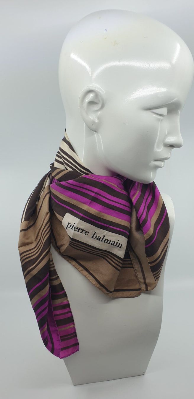 Balmain Foulard & Sciarpe: Foulard Seide Pierre Balmain – Usato da Emmen venduto da magelan
