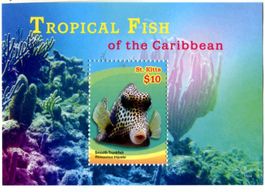 Block "Fische". St. Kitts.