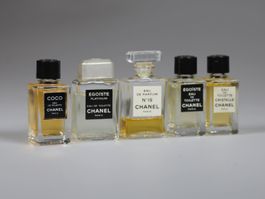 Set mit 5 Chanel Parfum-Miniature