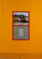PROSPEKT | MERCEDES 200/230/250 - TYP W 123 | AB 12.1975
