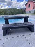 Escalier en plastique pour piscine 