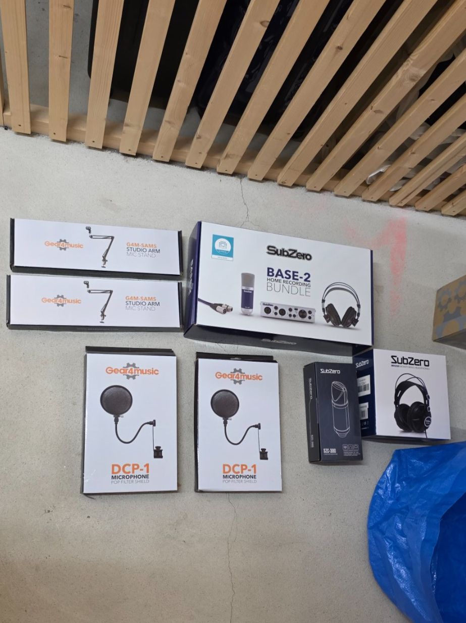 Microfoni: SubZero BASE-2 Podcast-Interview-Paket – Usato da Winterthur venduto da BetyP 3
