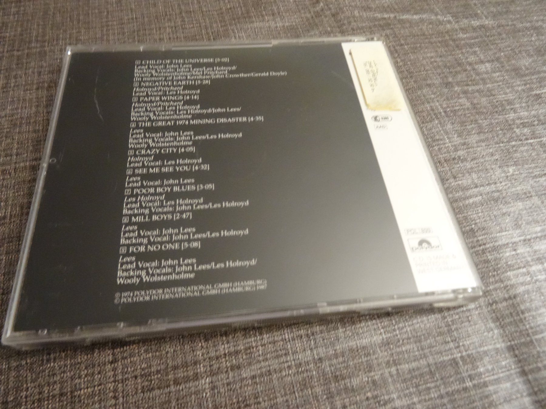 CD: Barclay James Harvest - Everyone is everybody else CD – Usato da Olten venduto da Disc-Ausverkauf 1