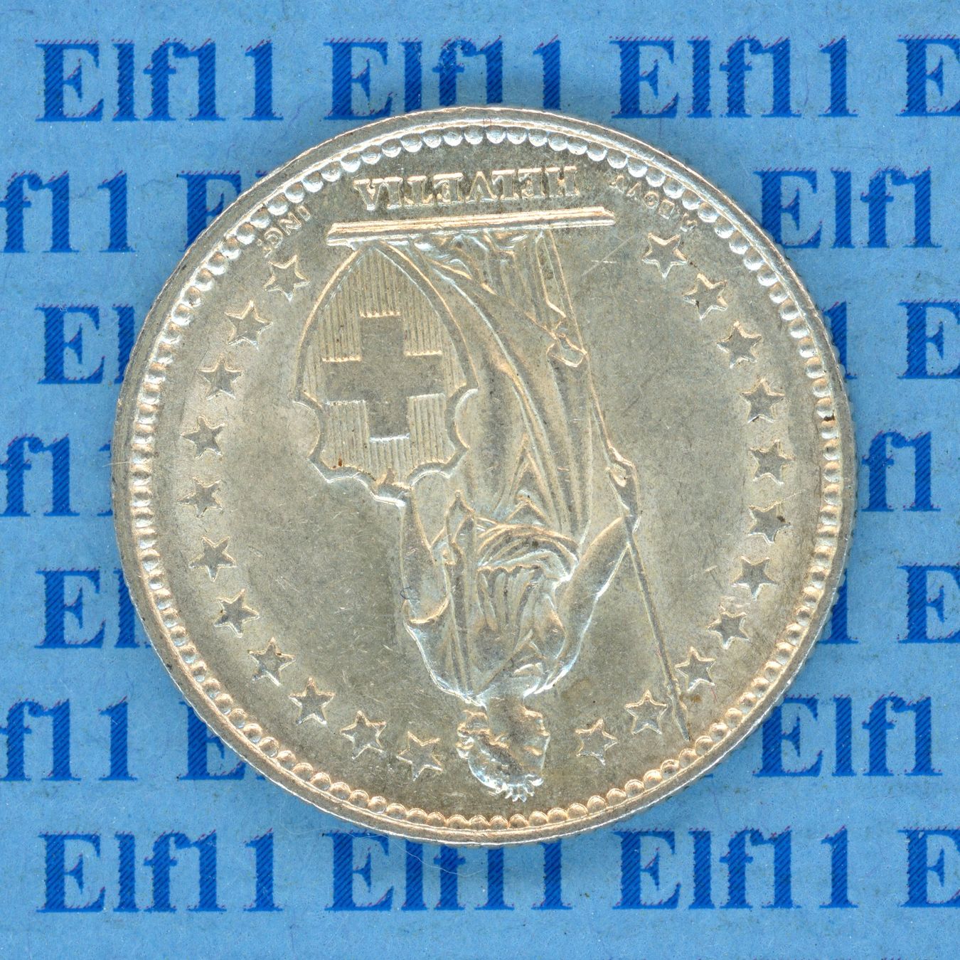 Tutti le monete: CHF___2.00 1940 -unz 2 Franken – Usato da Widnau venduto da Elf11 1