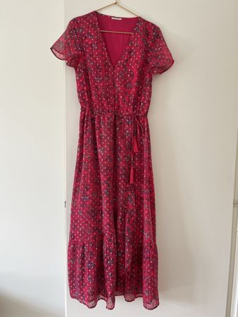 IKKS TRÈS JOLIE ROBE D’ÉTÉ EN TRÈS BONNE ÉTAT T36