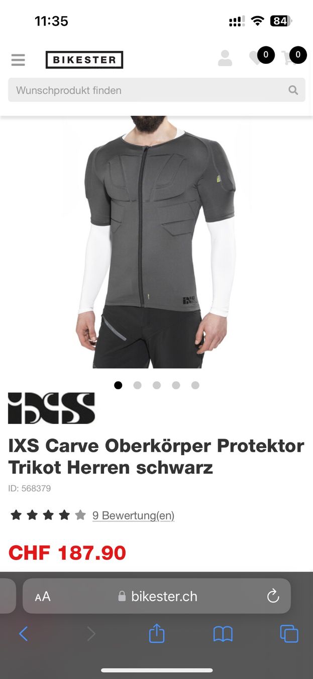 IXS Vestes: IXS Jacke Downhill Protektor – D'occasion à Tagelswangen par Tuorta 3