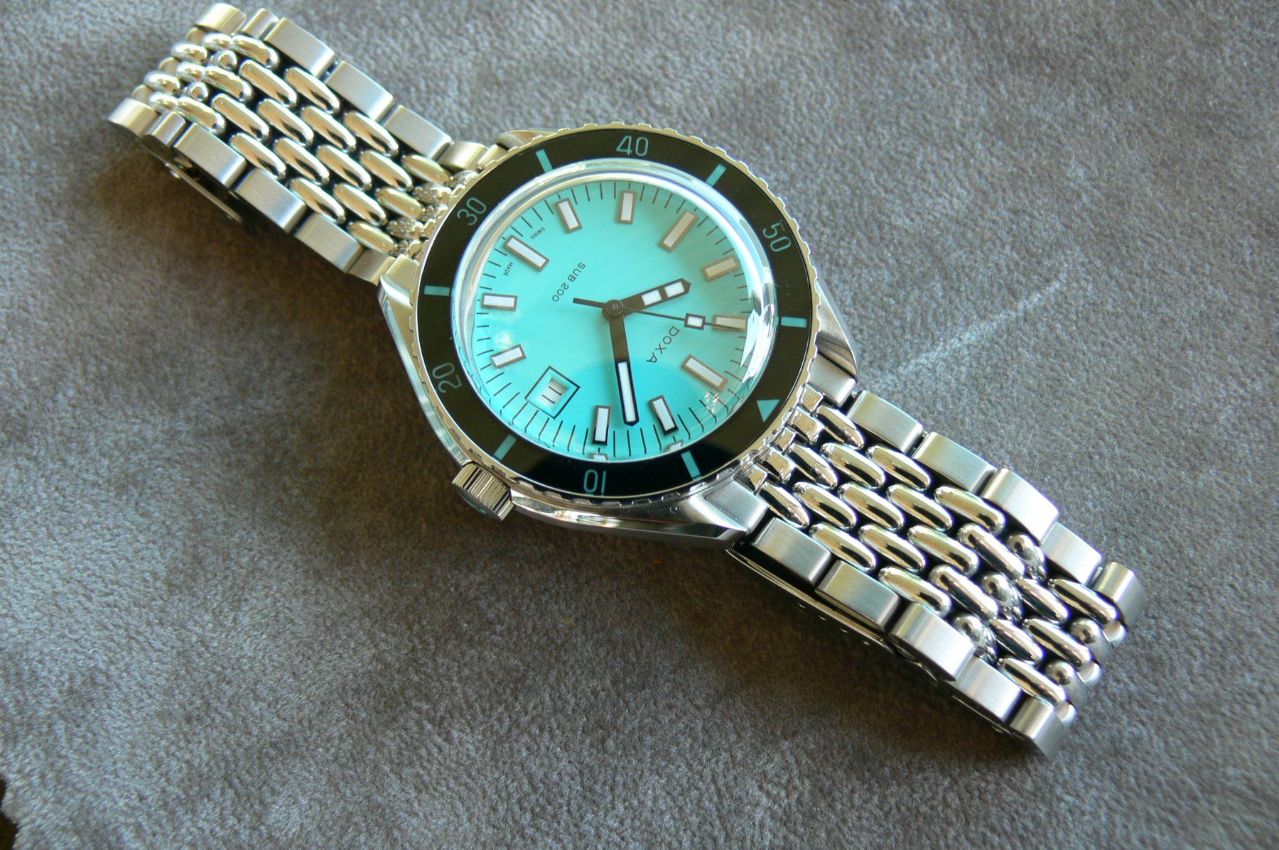 Doxa Orologi: DOXA Sub 200 Professional Diver Türkis Dial   799.10.241.10 – Nuovo e nell'imballaggio originale da Remigen venduto da Kelias 5