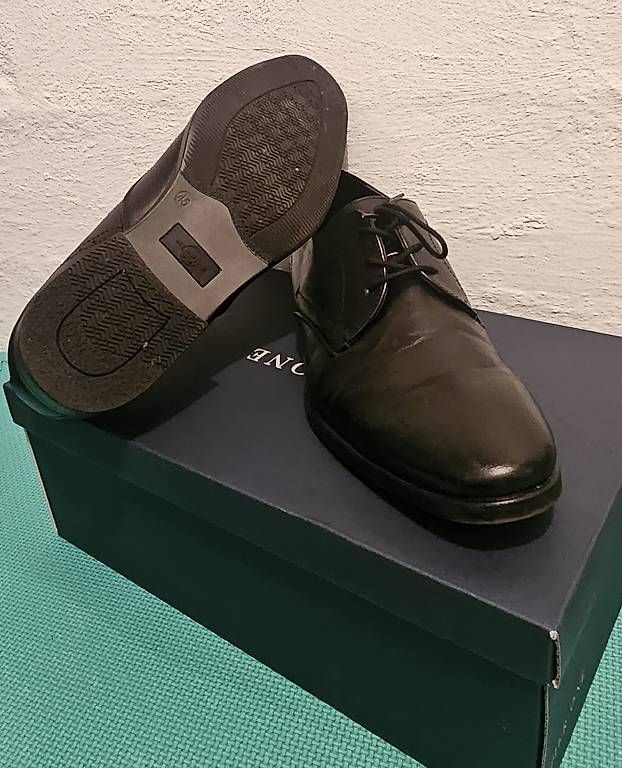 Scarpe da uomo: Elegante Herrenschuh Schwarz 45 – Usato da Hinteregg venduto da osop1000 1