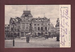 ST. GALLEN - Börsenplatz - 1911