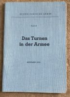 SCHWEIZER ARMEE DAS TURNEN IN DER ARMEE 1954