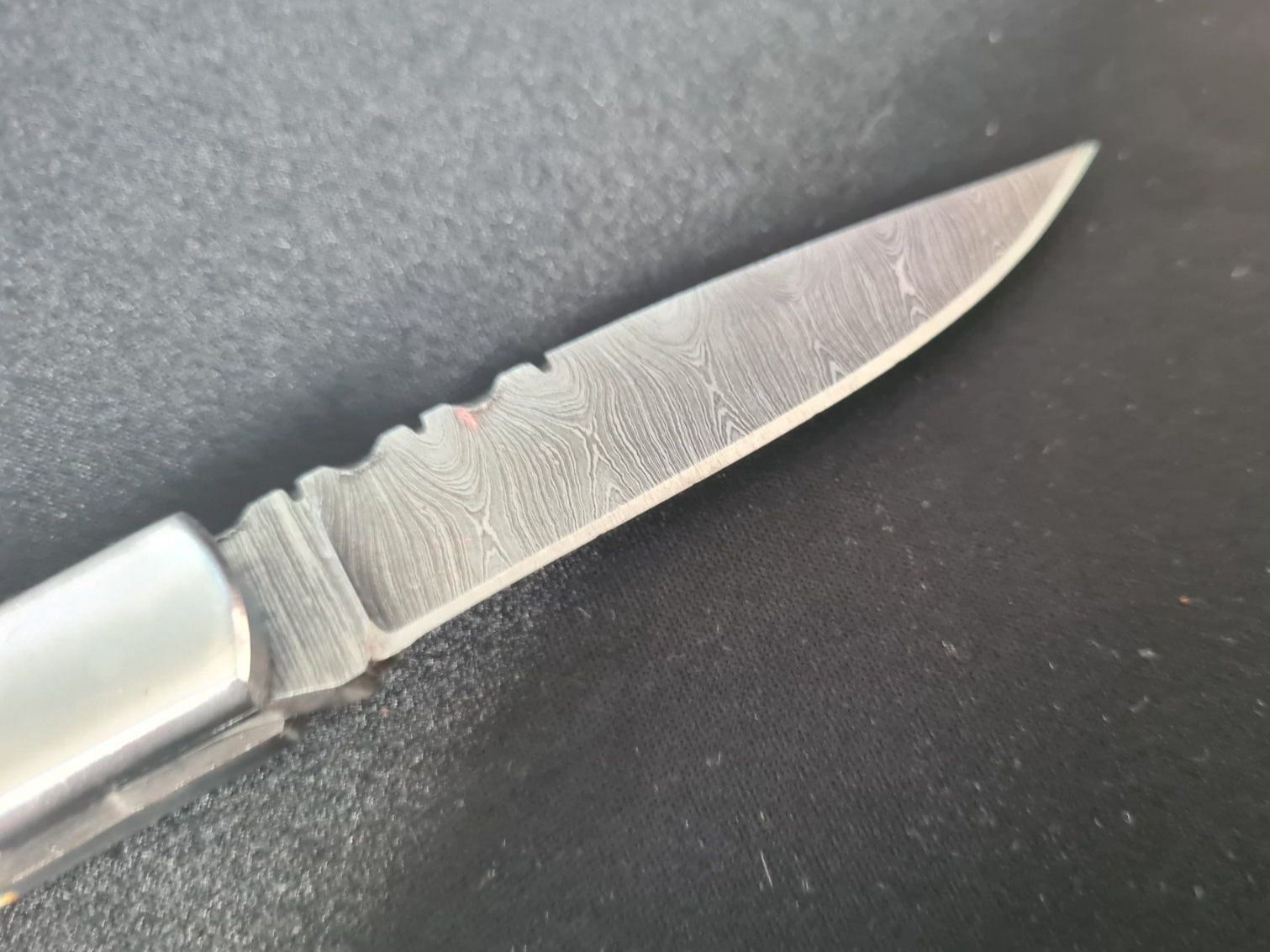 Coltelli tascabile: Damast Taschenmesser Horn – Nuovo (secondo la descrizione) da Bern venduto da Respirit 6