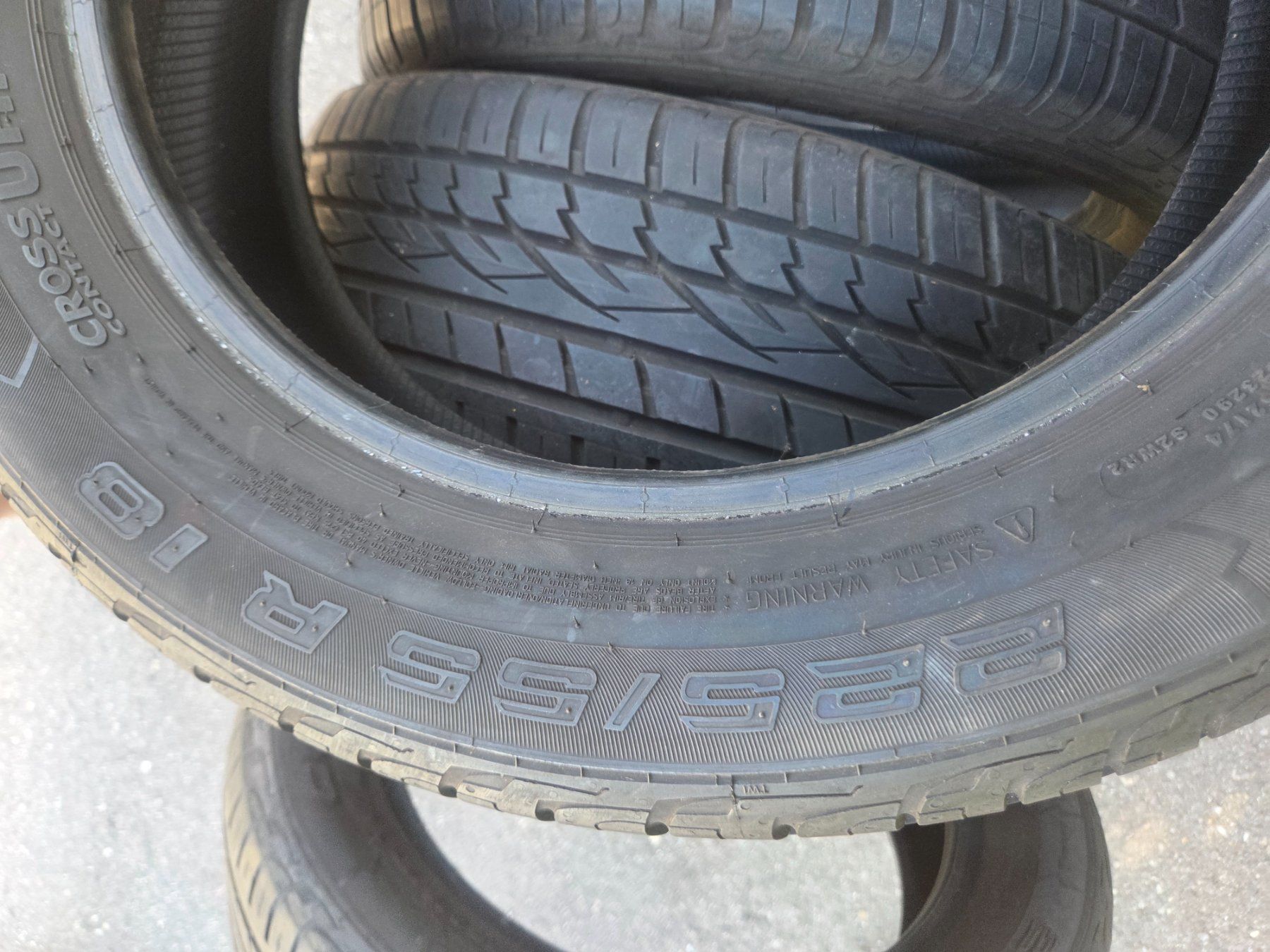 Pneus & Kompletträder: 225 / 55 R 18 – Gebraucht aus Fischbach-Göslikon von Emanuel.Bardhi 4