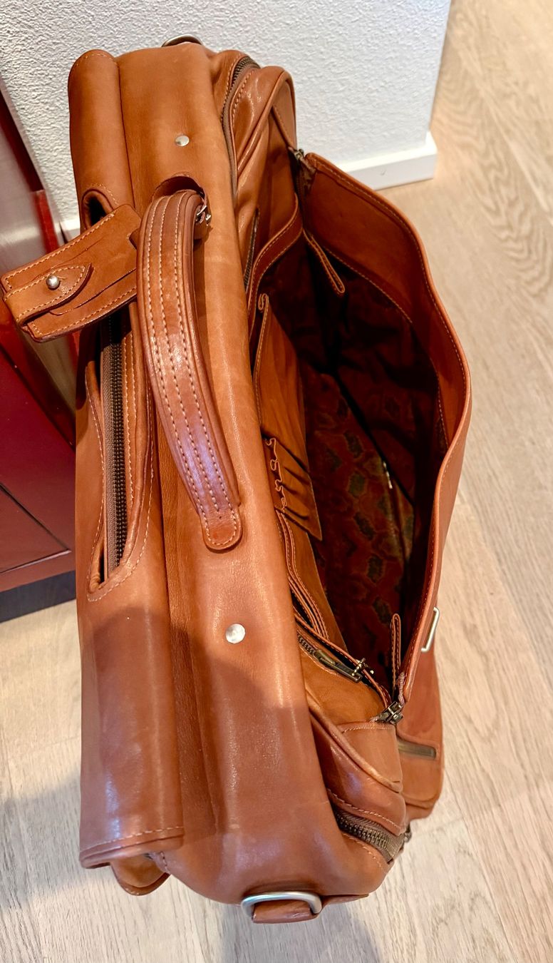 Borse: Leder Reisetasche René Lezard – Usato da Hünenbergsee venduto da Waterberry 3