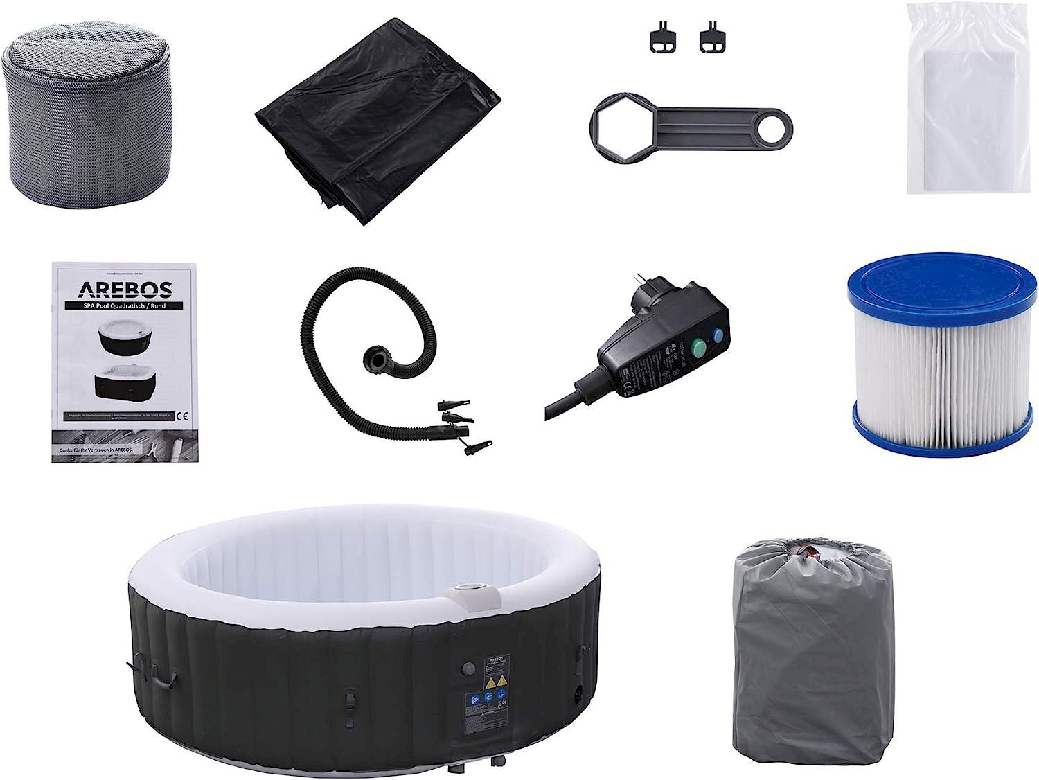 Whirlpool: Aufblasbarer Whirlpool Rome 6 P – Nuovo e nell'imballaggio originale da Bottighofen venduto da zaap 1