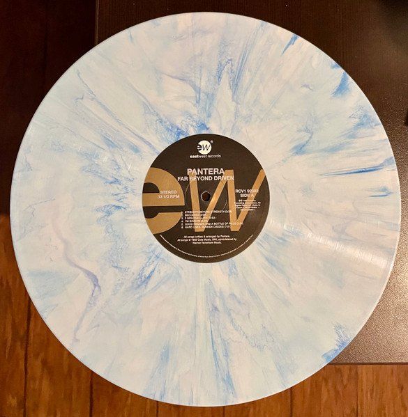 Dischi in vinile: Pantera–Far Beyond Driven-White & Stronger Than Blue Vinyl! – Nuovo e nell'imballaggio originale da Brittnau venduto da Zibu 2