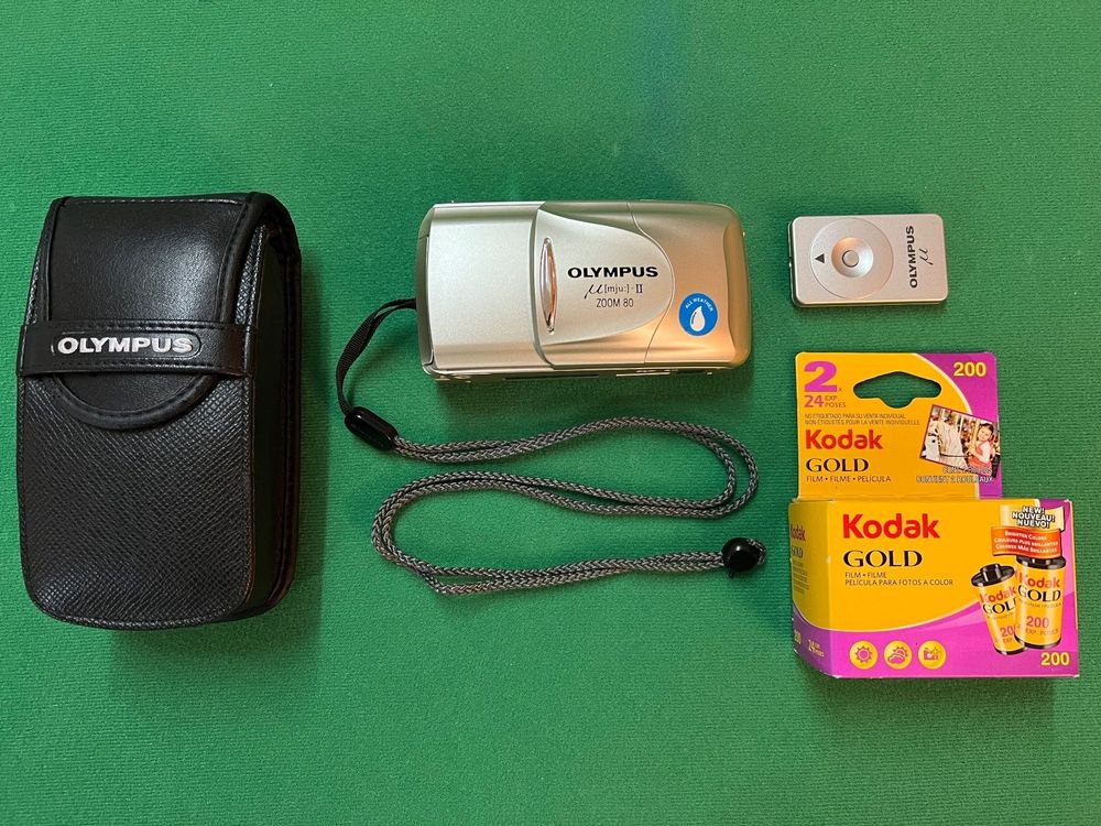 Appareil Photo Olympus µ [mju:] III Zoom 120 – 35mm Compact – État Neuf Fully Working