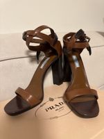 Prada heels size 40 brown perfect for summer