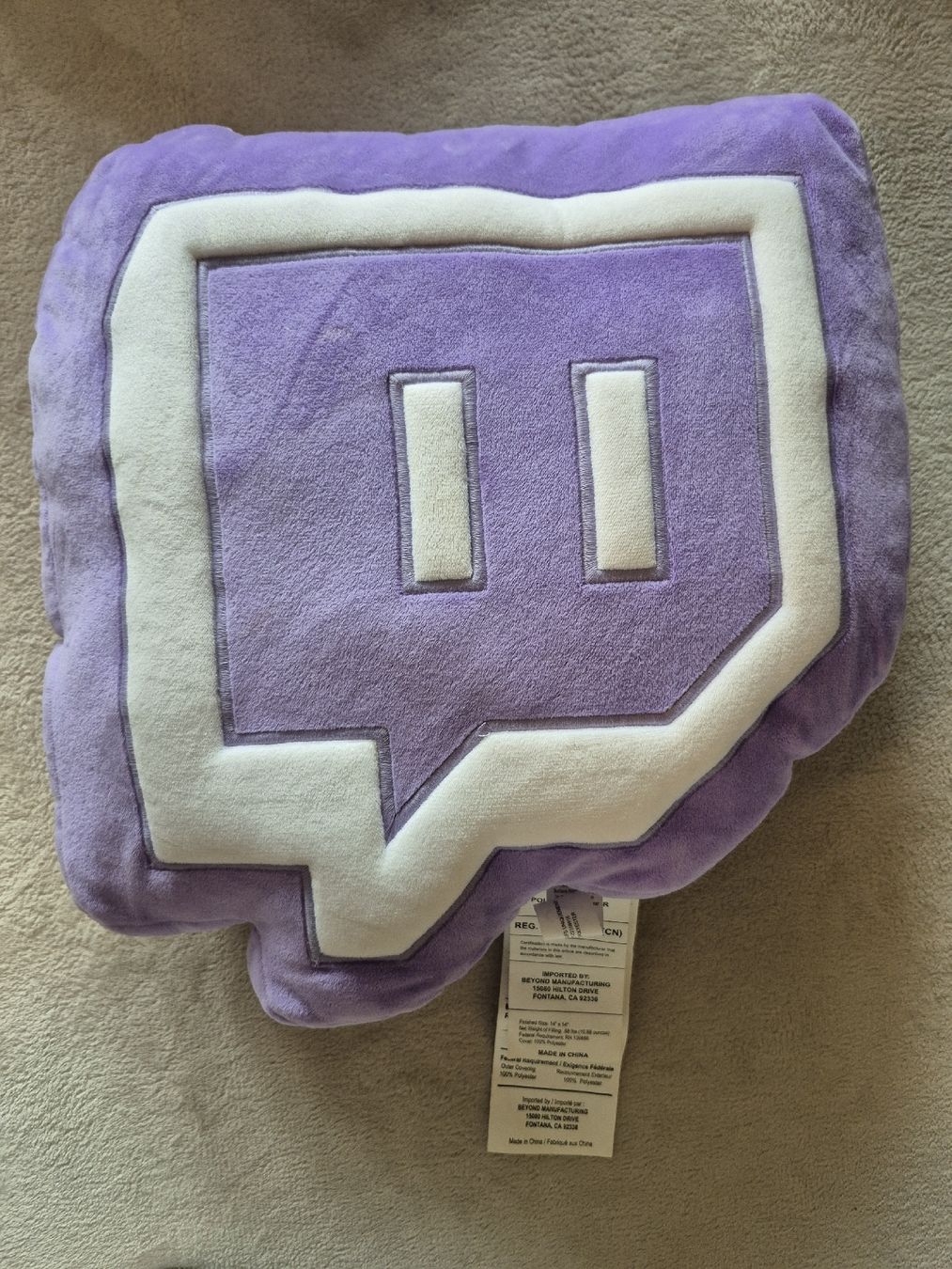 Kissen: Original Twitch Pillow / Kissen – Gebraucht aus Seuzach von Xauberai