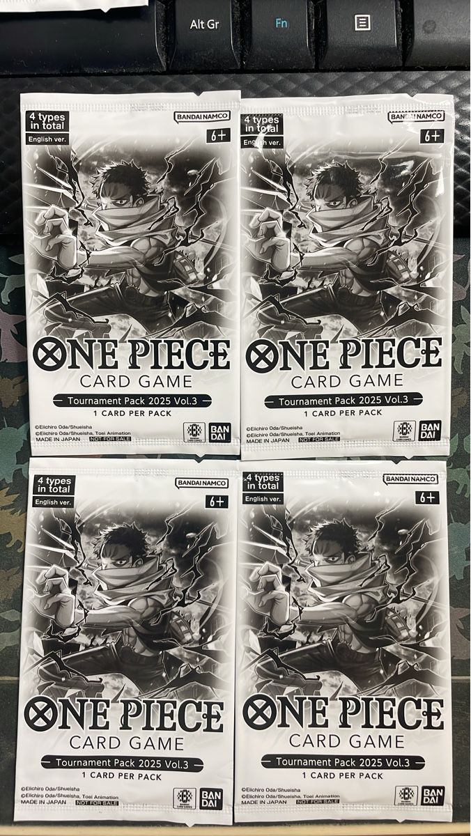 One Piece Card Game - Tournament Pack 2025 Vol.3(4x) (Neu und ...