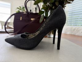 Tolle Pumps ESPRIT Denim Grösse 40 Neuwertig ab 1.- 🔥