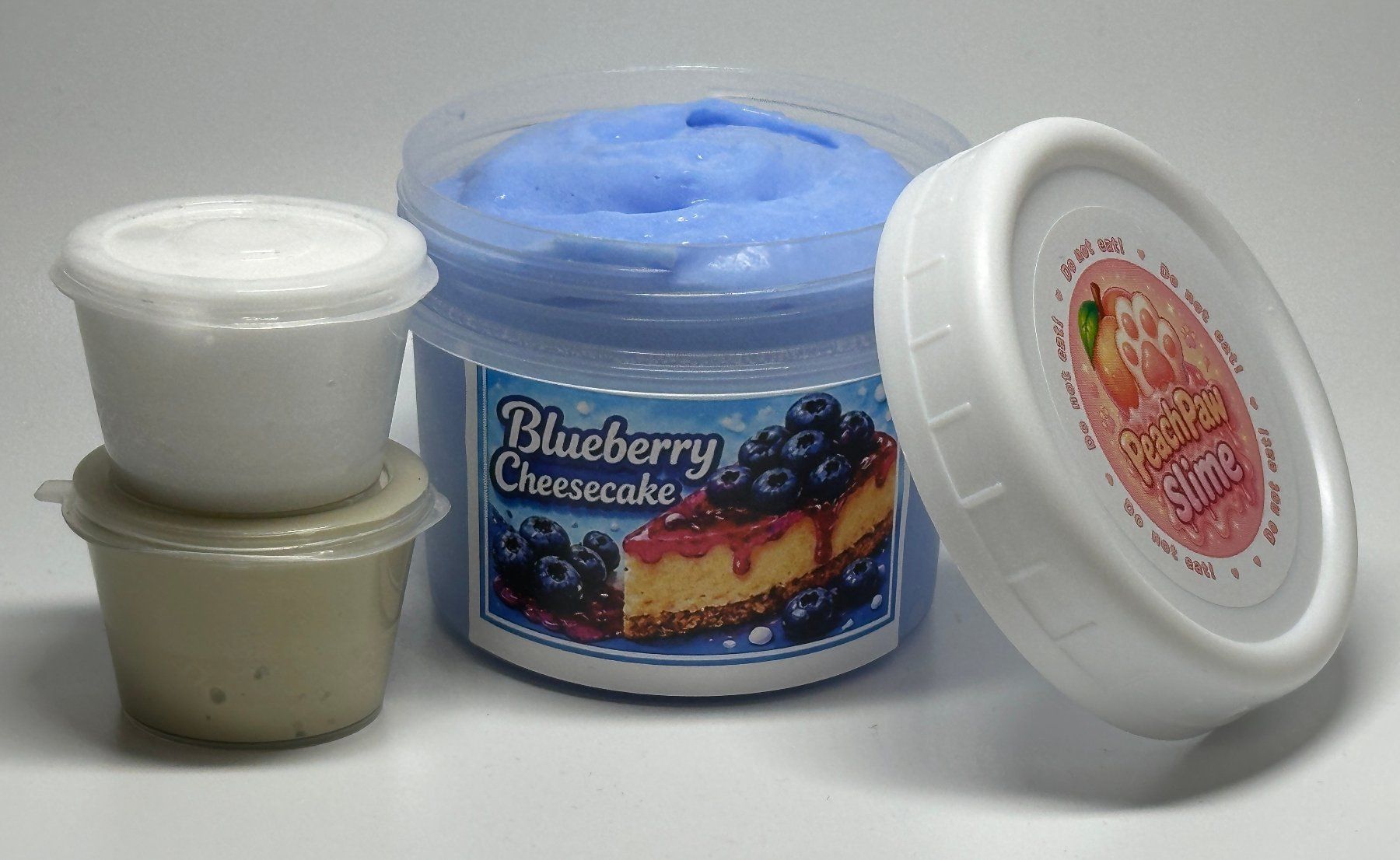 Giocattoli: Blueberry Cheesecake - Fluffy Butter Slime 180ml – Nuovo (secondo la descrizione) da Riehen venduto da sesambestcoins2004 4