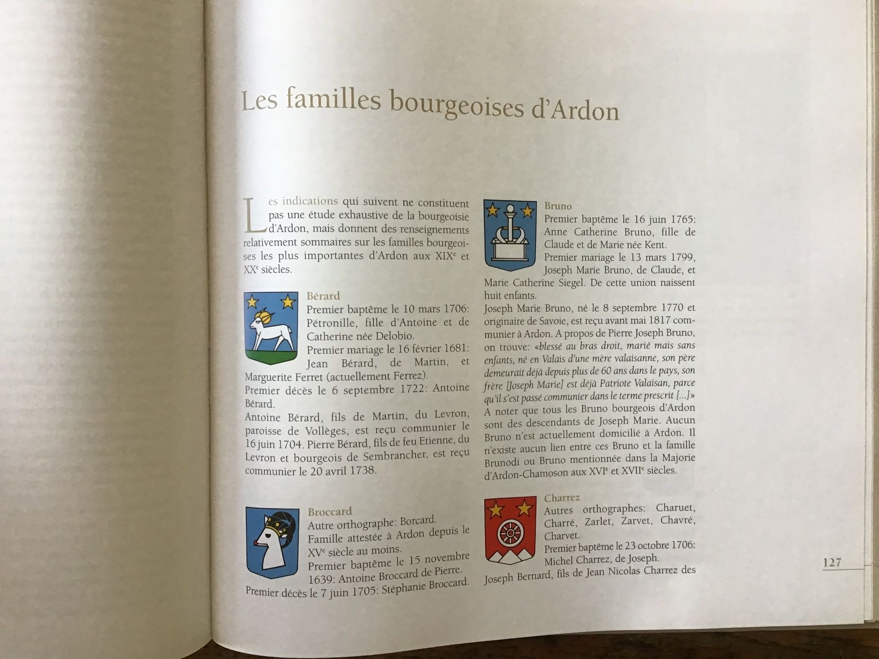 Livres: Regards croisés sur Ardon – D'occasion à Fully par Ruby97 6