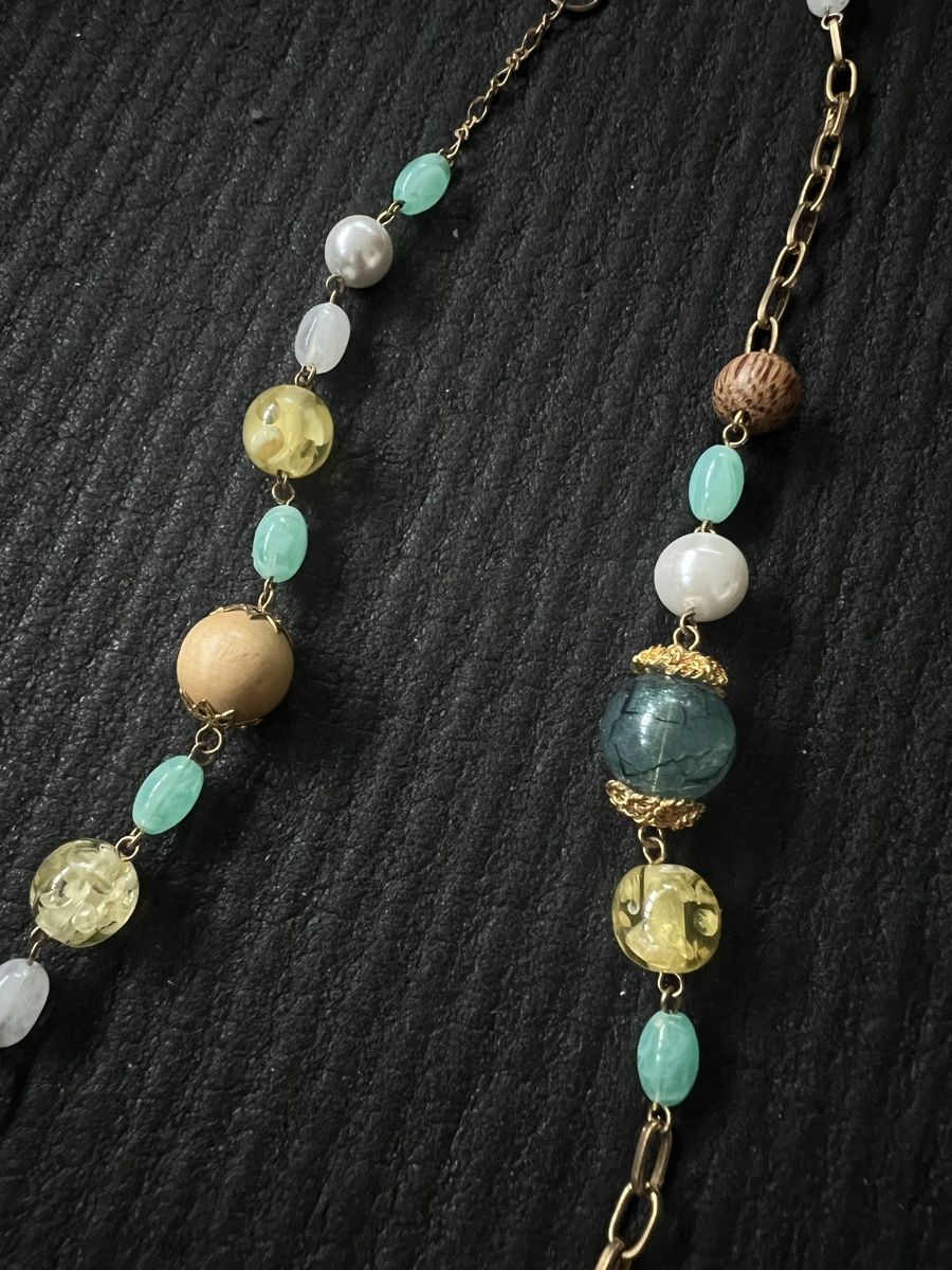 Catenine: Beaded Boho Vintage Necklace – Usato da Zürich venduto da daria_m 1