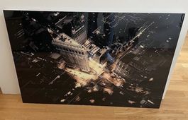 New York Flatiron Büsi Kunstdruck - wie neu!