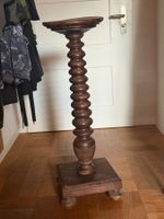 Antiker Blumenständer Holzdrechslerkunst Holz