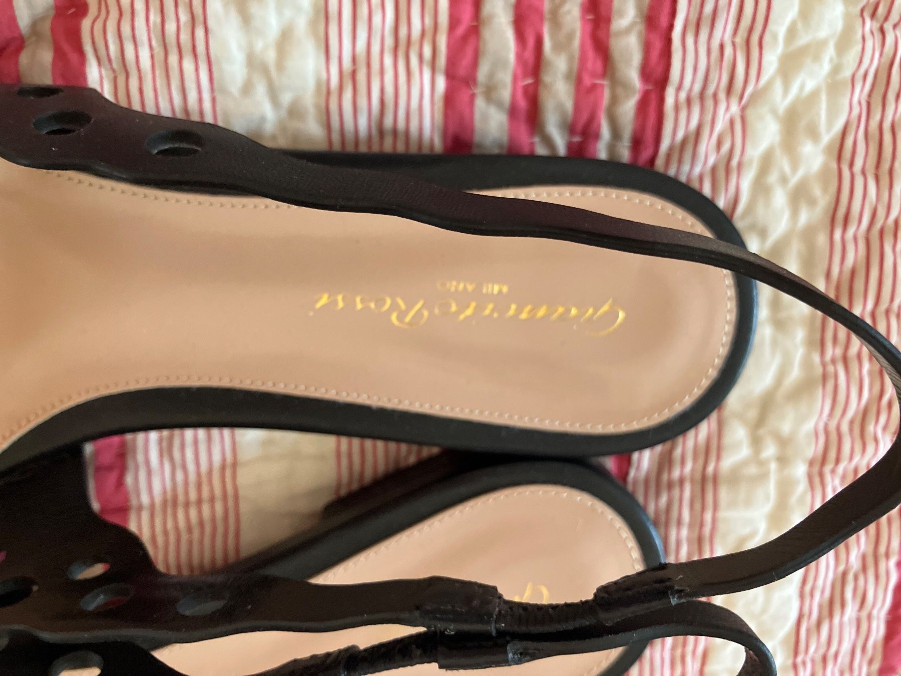 Gianvito Rossi Scarpe da donna: Gianvito Rossi Slingbacks Schwarz Gr.41 NEU – Nuovo (secondo la descrizione) da Zürich venduto da elf_h9f2 1