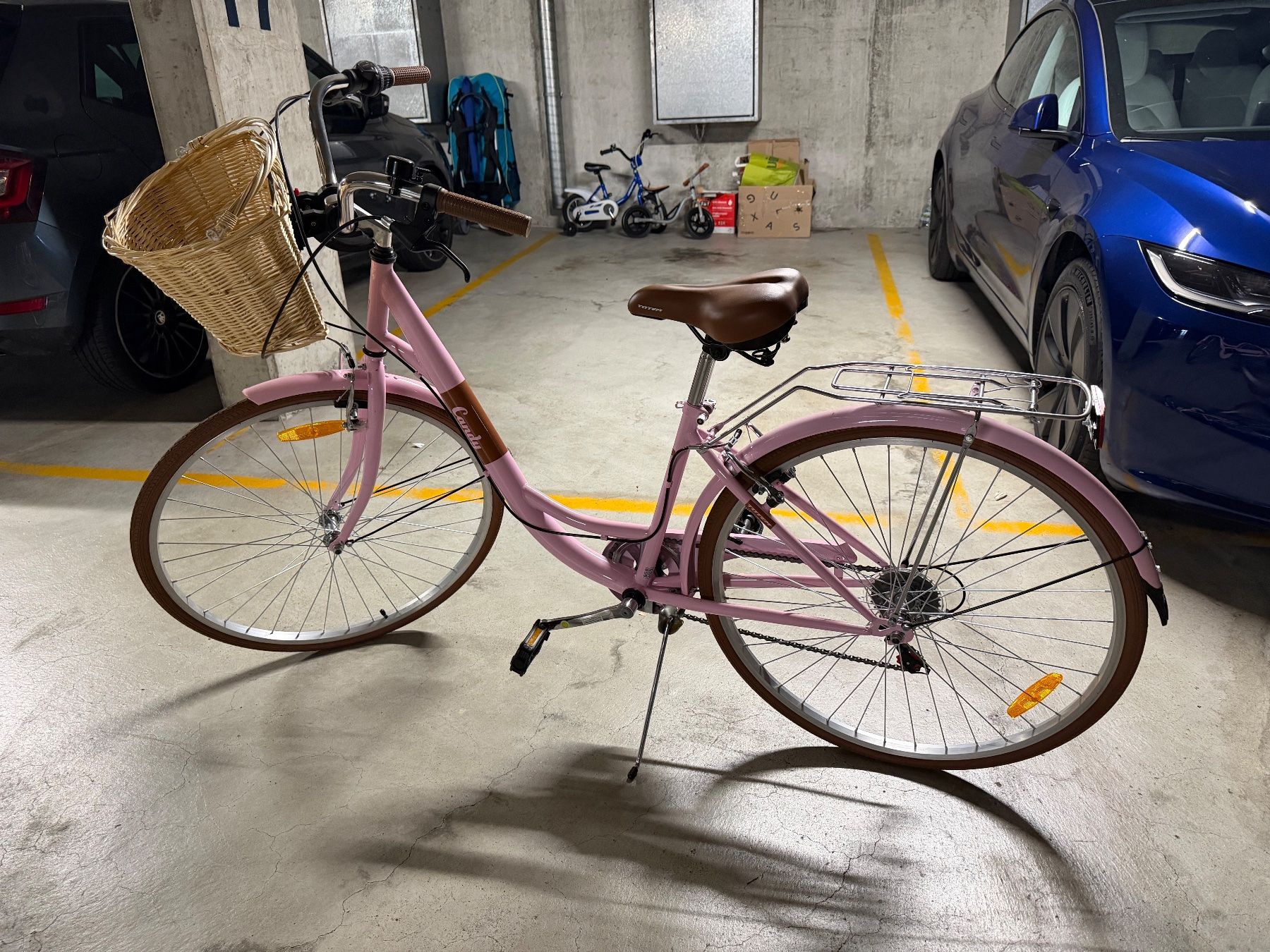 Candy Biciclette: Neu! Candy Velo Rosa mit Korb – Nuovo (secondo la descrizione) da Bonstetten venduto da pintermartin92 1