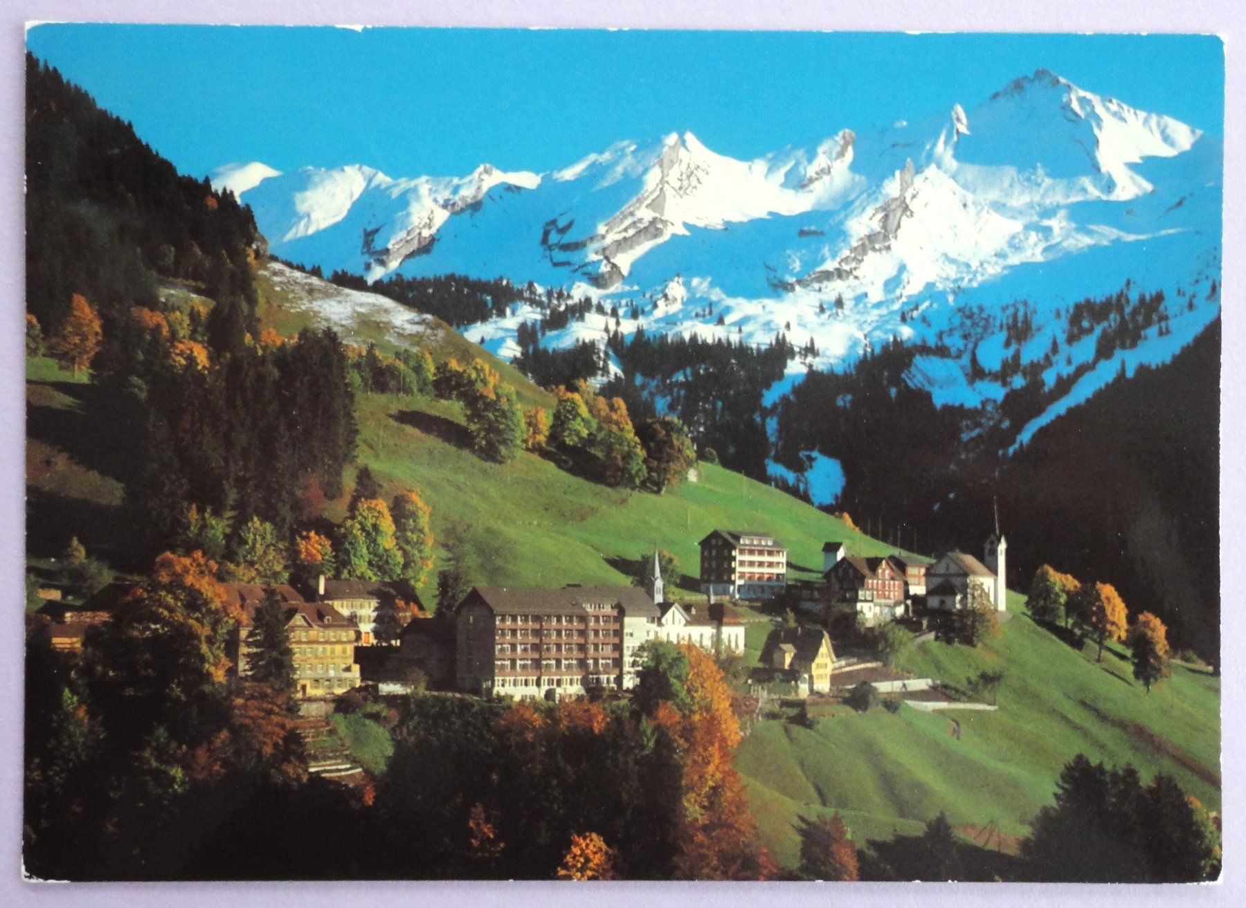 Cartoline postali: Niederrickenbach 1167 m ü.M. – Usato da Fétigny venduto da Billy2miny