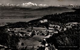 St. Cergue et le Mont Blanc