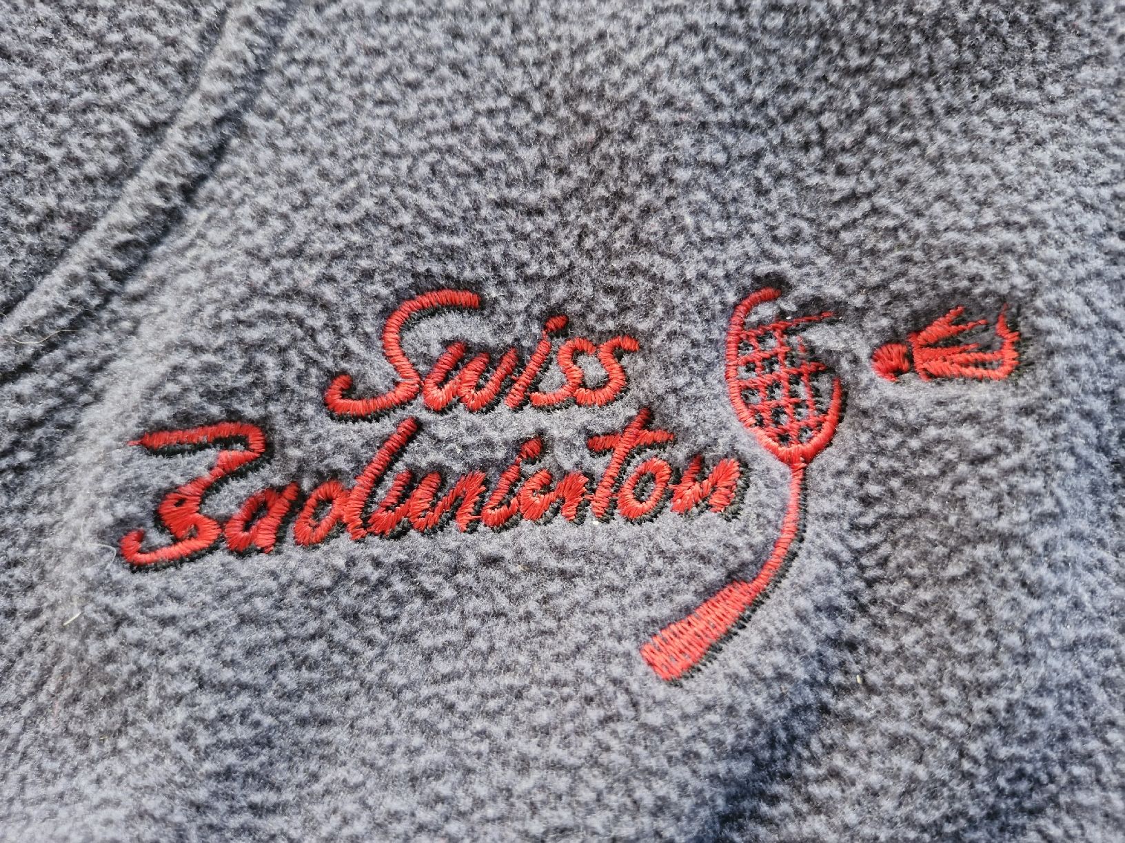 Maglioni & Felpe: Fleecepullover von Texspo, Swiss Badminton, Gr. L – Usato da Frauenfeld venduto da Kasico 5