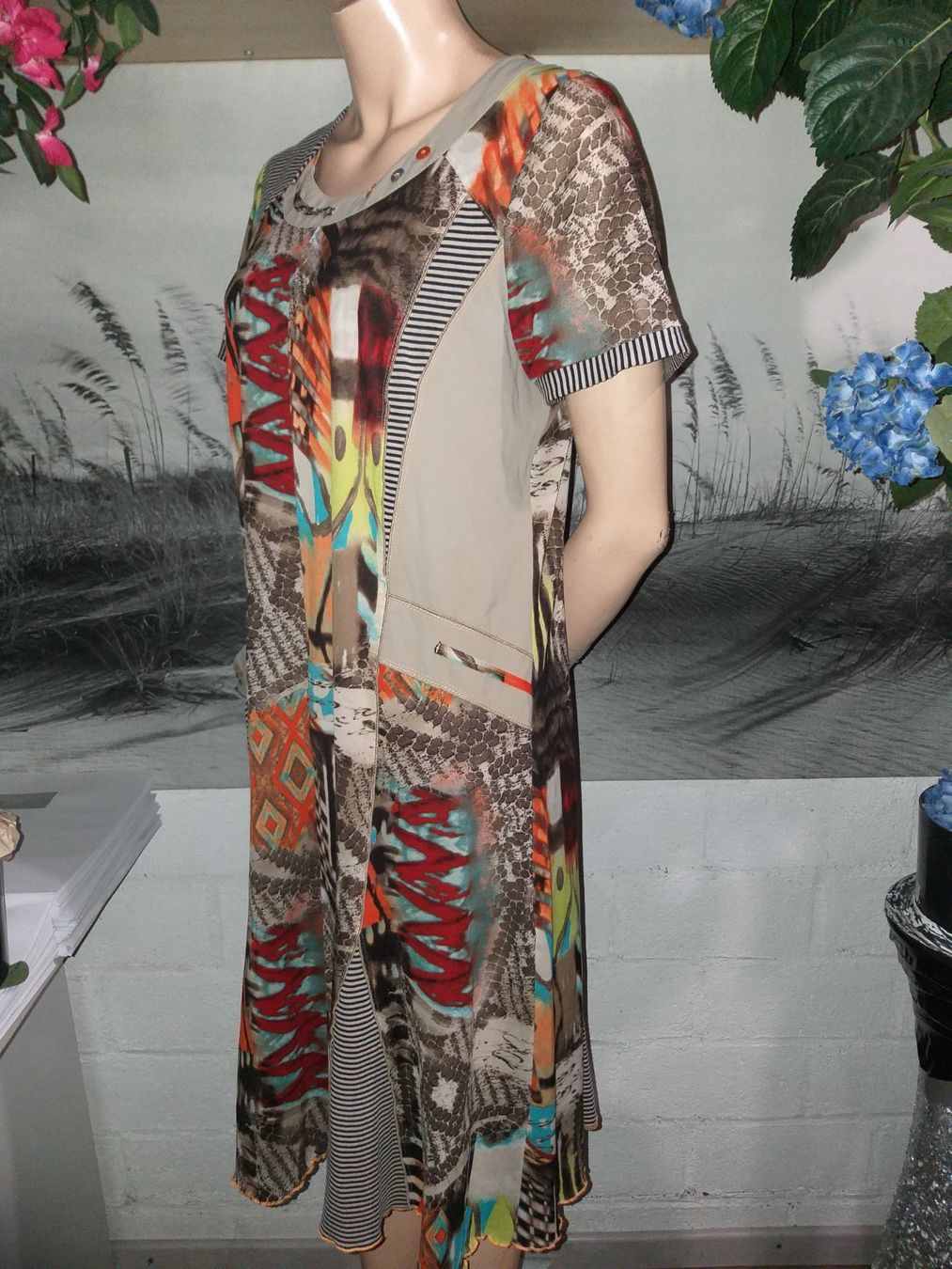 Vestiti: Robe / Kleid IMPULSION    Taille / Grosse L – Usato da Cossonay-ville venduto da Super-Price-Quality 2