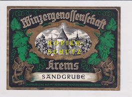 Etikette - Sandgrube (Krems) /bd