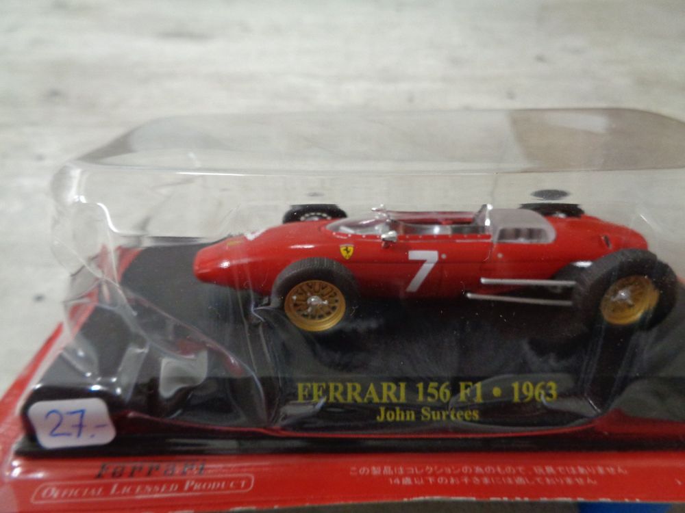 Altaya F1 Ferrari 312 De 1966 - Ludovico Scarfiotti - 1/43 LAF1692